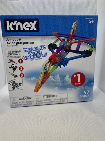 K'nex Jumbo Jet Building Set