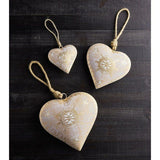 Heart Decor Gold - Lge