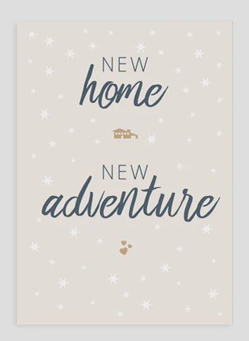 New Home New Adventure - Card