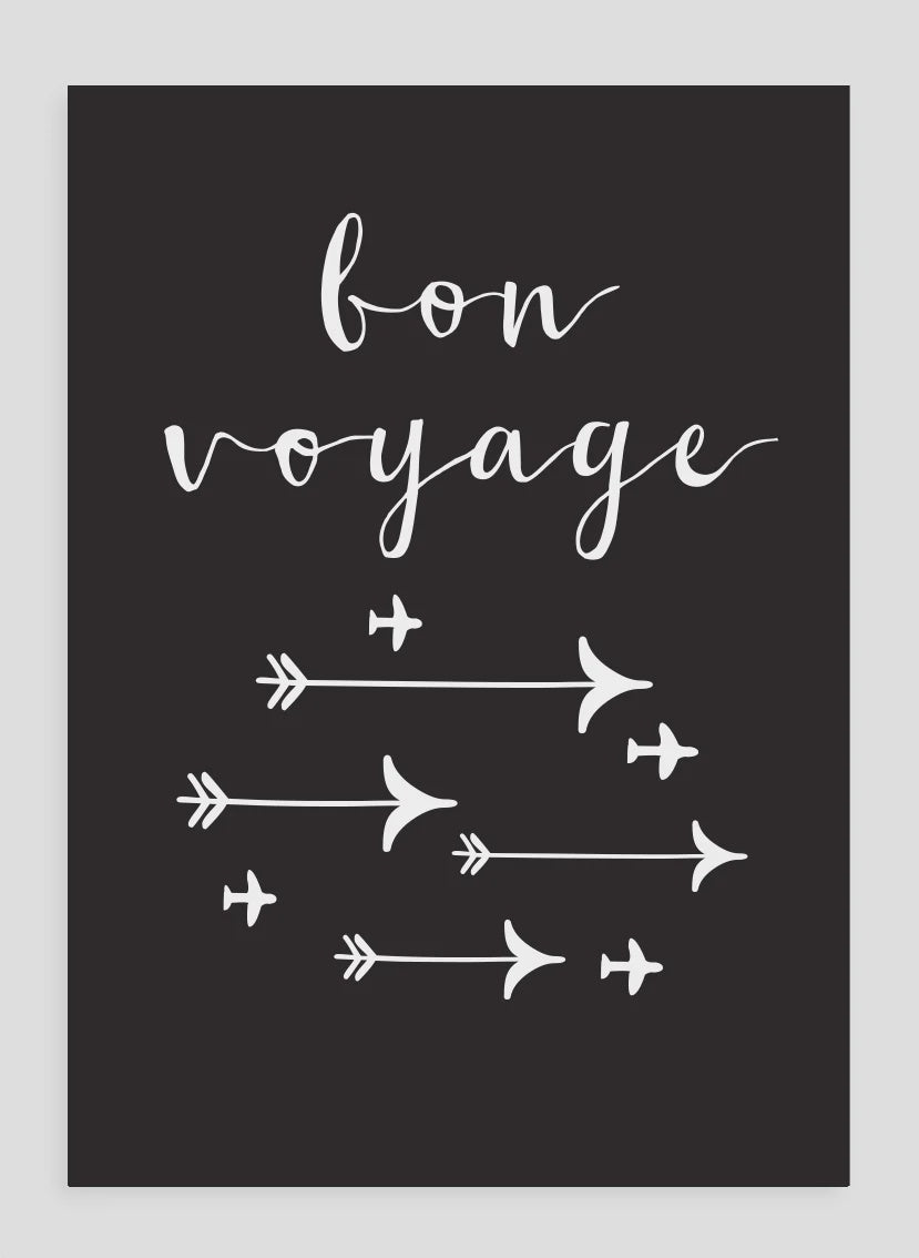 Bon Voyage - Card
