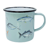 NZ Fishing Club Enamel Mug - Small