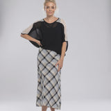 Mordovia Top - Blk/Vanilla
