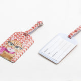 Orange Cat Luggage Tag
