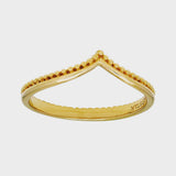 Bohdi Stacker Ring Gold Vermail