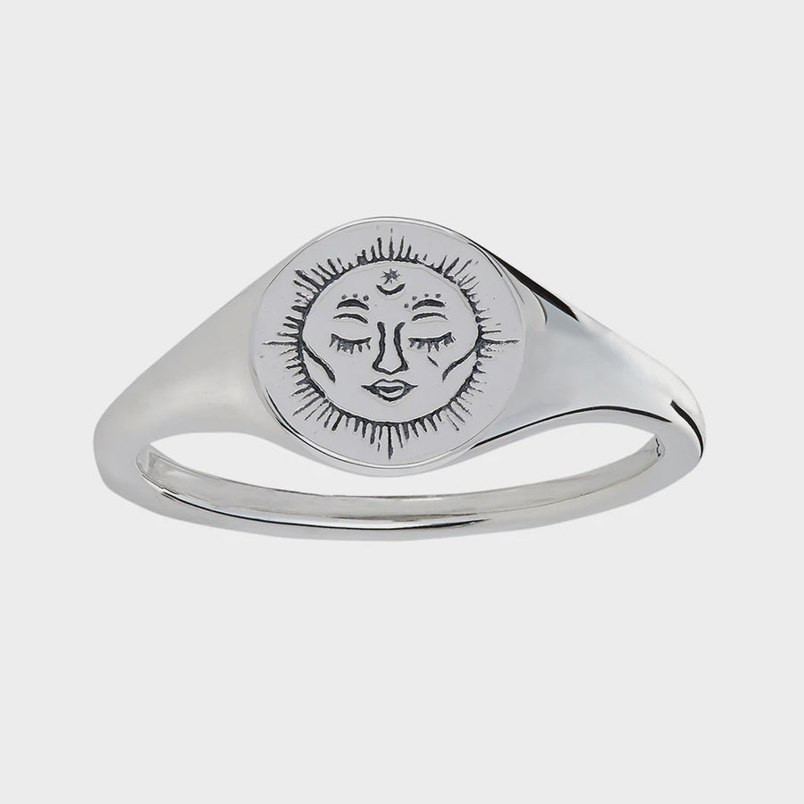 Moon Signet Ring