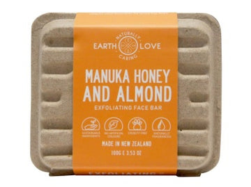 Earth Love - Facial Scrub Bar - Manuka Honey & Almond