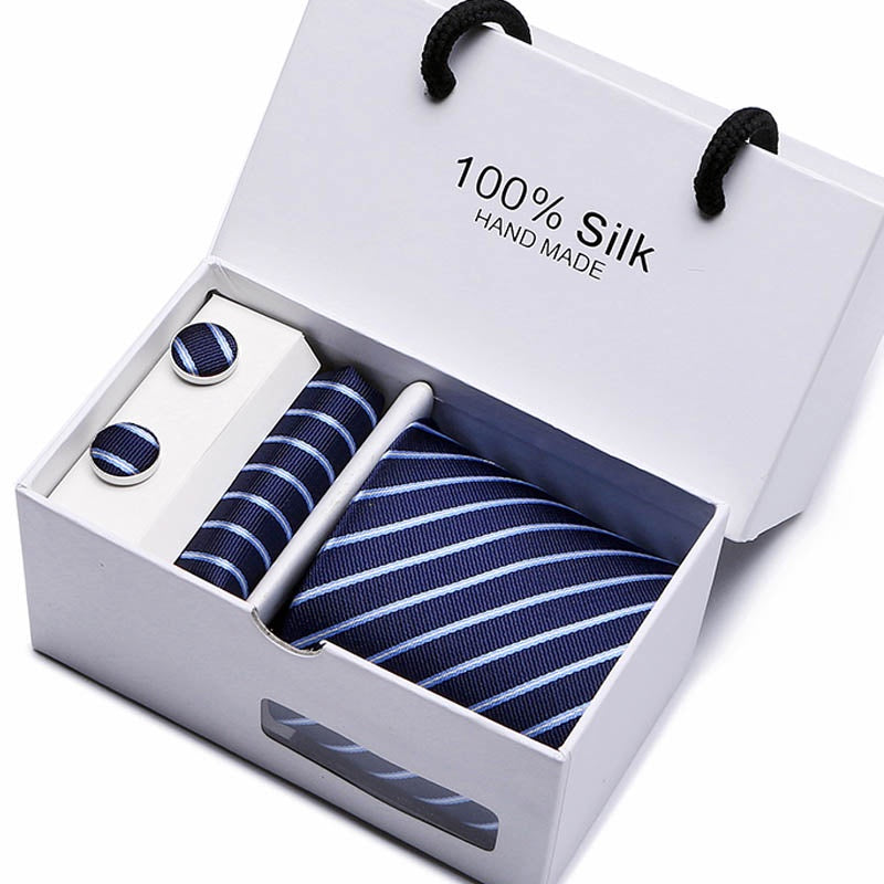 100% Silk Tie / Pocket Square & cufflink set SB20-