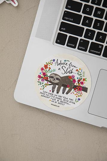 Sticker Advice From A Sloth