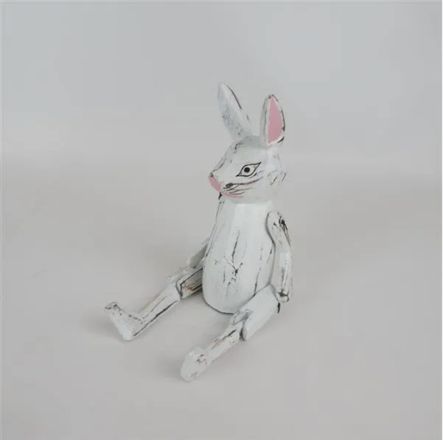 Vintage Rabbit - Whitewash - Small