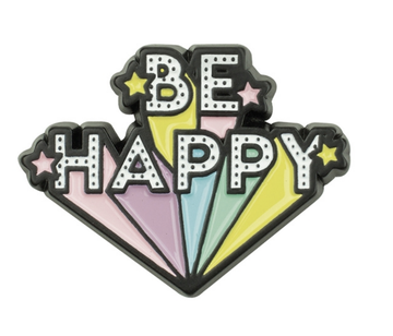 Cutie - Metal Stickers - Be Happy