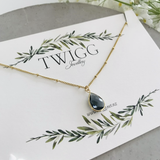 Audrey Necklace - Montana Blue