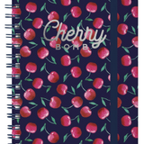 Notebook With Spiral - Cherry Bomb