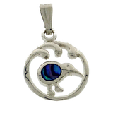 NZ Paua Kiwi Circle