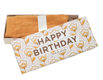 Boxed Socks - Happy Birthday