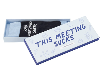 Boxed Socks - This Meeting Sucks