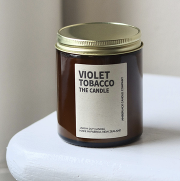 Violet Tobacco - Regular Soy Candle