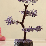 Amethyst Crystal Tree Neem Base 30cm