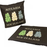 Kiwiana Cushion Cover - 3 Tikis
