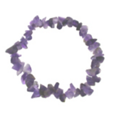 Amethyst Chip Bracelet
