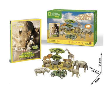 3D Puzzle African Wildlife