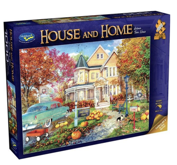 Autumn Town House 1000pc - Jigsaw Puzzle