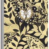 Black Butterflies - Brooch Notepad