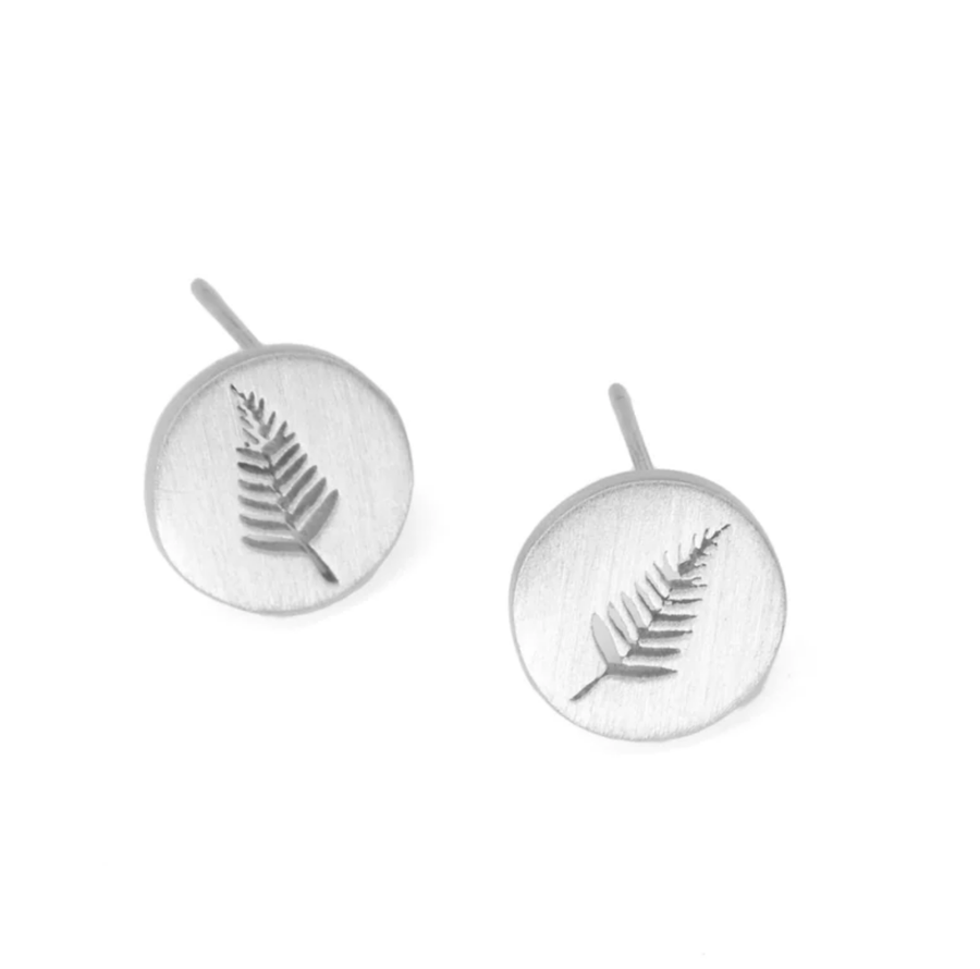 Fern - Earrings Silver