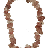 Strawberry Quartz Chip Bracelet