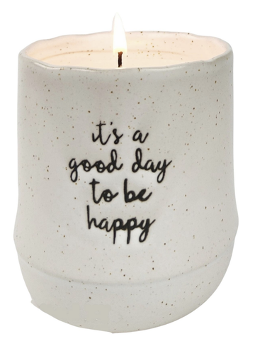Its A Good Day To Be Happy - Candle Vanilla