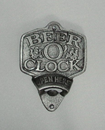 Beer O Clock Bottle Opener