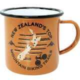 Enamel Mug - Mountain Biking - Small