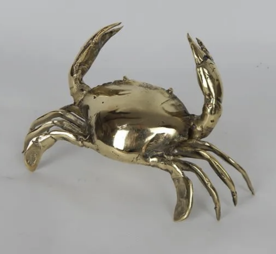 Brass Crab - 15cm