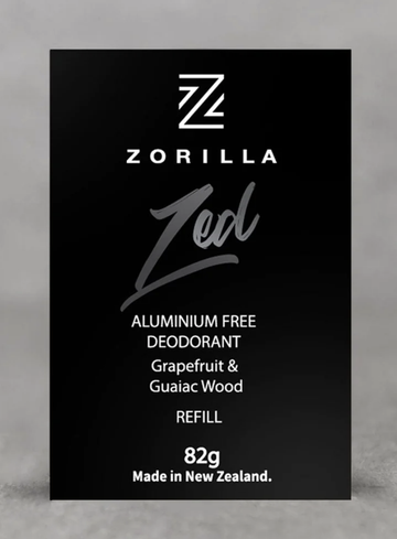 Zed Aluminium Free Deodorant - Refill Block