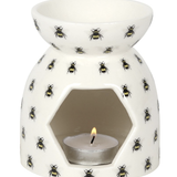 All Over Bee Print Oil Burner