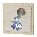 Fantail Colour Changing LED Plaque