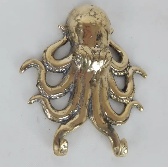 Brass Octopus 2 Hook