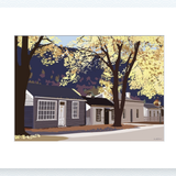 Arrowtown Street Pre-Matted Mini Print