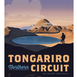 Tongariro Northern Circuit - A3 Print