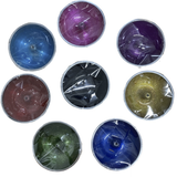 Aluminium Incense Dish - Glitter