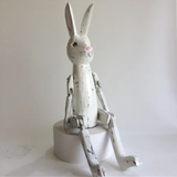 Vintage Rabbit Whitewash - Large