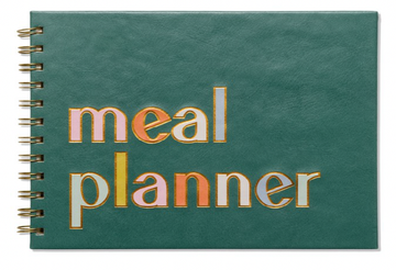 Meal Planner & Market List - Colour Block