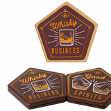 Ceramic Whisky Coasters (Set of 4)