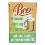 Art Tin - Beer Milk