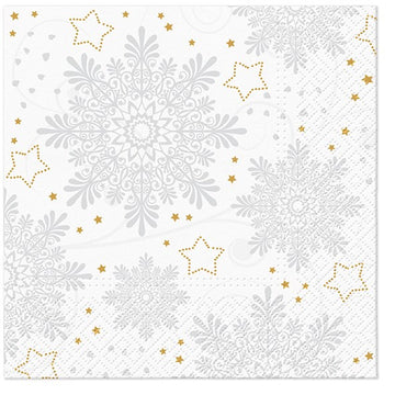 Snowflake Silver - Napkins