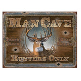 Hunting Man Cave Metal Wall Art