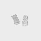 Tiki Earings - Silver