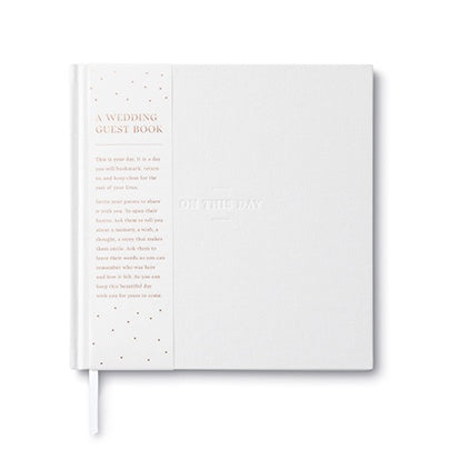 Wedding Guest Book - On this day
