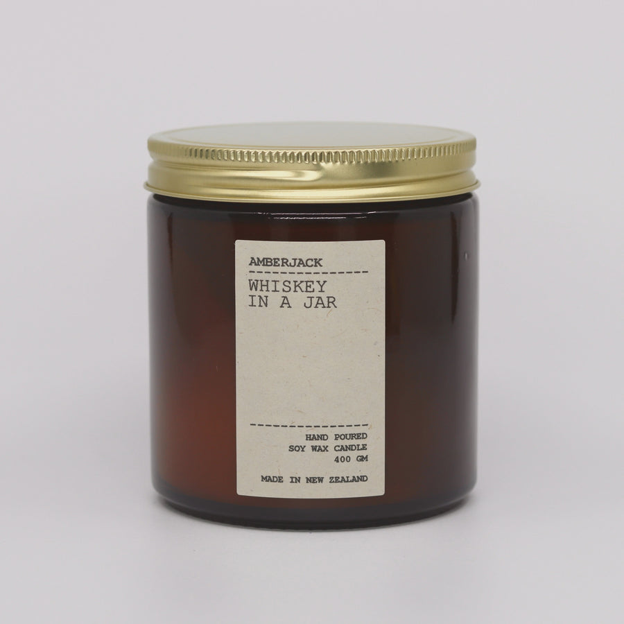 Whiskey In A Jar - Large Soy Candle