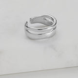 Double Ring - Silver