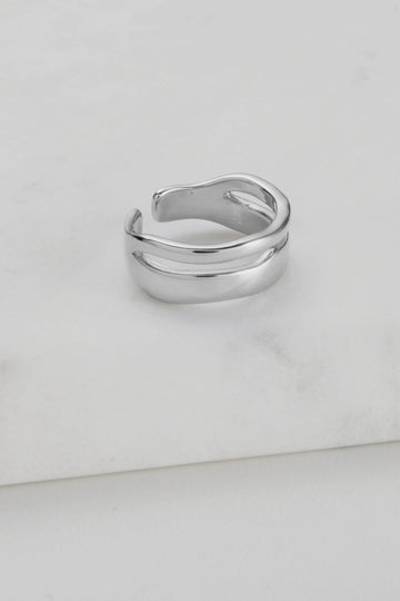 Double Ring - Silver